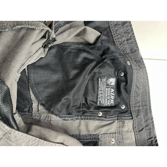 Kuhl KONFIDANT AIR Pants 38x30 Gray Midweight Hiking Camping Mountain Climbing - Picture 9 of 12